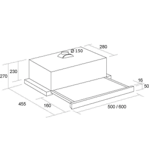 Pyramida TL 60 1100 WH