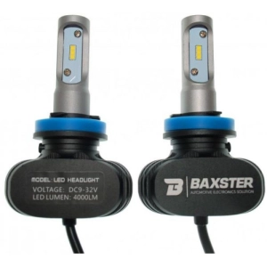 Lâmpada de carro Baxster S1-Series H8 5000K 4000Lm 2pcs