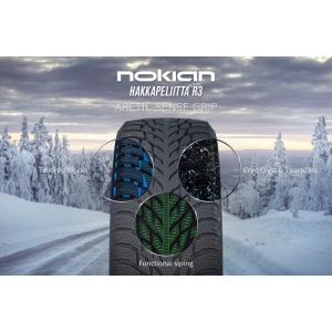 Nokian Hakkapeliitta R3 185/55 R15 86R