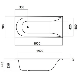 AM-PM Spirit 150x70