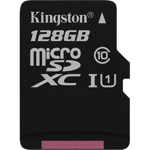 Cartão de memória Kingston microSDXC Canvas Select 128 Gb