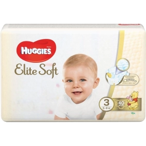 Fraldas Huggies Elite Macio 3/40 peças