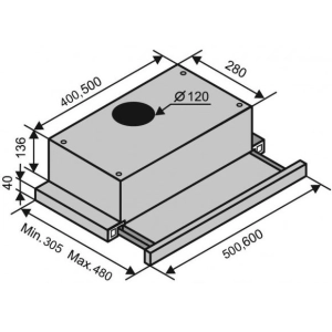 VENTOLUX Garda 60 BR 620