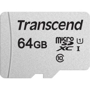 Cartão de Memória Transcend microSDXC 300S 64Gb