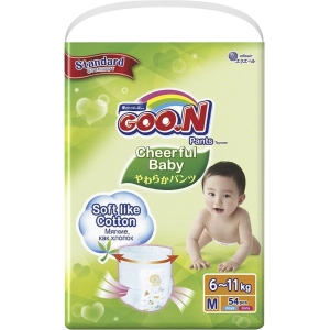 Fraldas Goo.N Cheerful Baby M/54 pcs