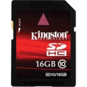 Cartão de Memória Kingston SDHC Classe 10 16Gb