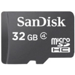 Cartão de memória SanDisk microSDHC Classe 4 32Gb