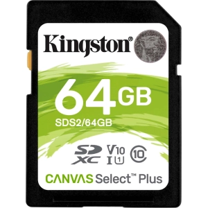 Cartão de memória Kingston SDHC Canvas Select Plus 64Gb