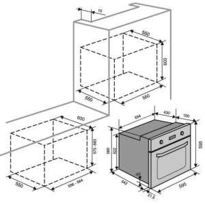 VENTOLUX EO56M-6K BK