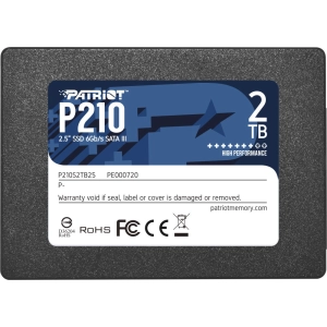 Memória SSD Patriot P210S2TB25