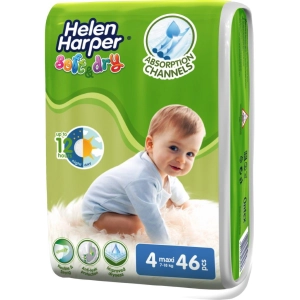 Fraldas Helen Harper Soft and Dry 4/46 pcs