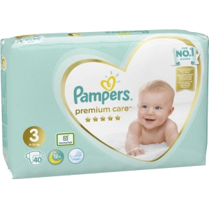 Fraldas Pampers Premium Care 3/40 pcs