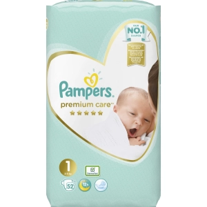 Fraldas Premium Care Pampers 1/52 pcs