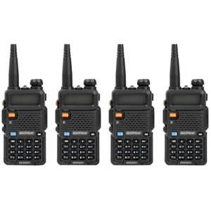 Rádio Baofeng UV-5R Four Pack