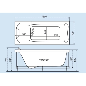 Triton Charley 150x71