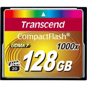 Cartão de memória Transcend CompactFlash 1000x