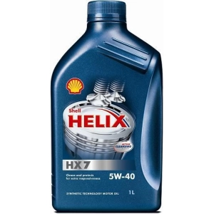 Óleo do motor Shell Helix HX7 5W-40 1L