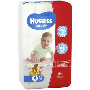 Fraldas Huggies Classic 4/14 pcs