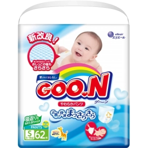 Goo.N Pants S / 62 pcs fraldas