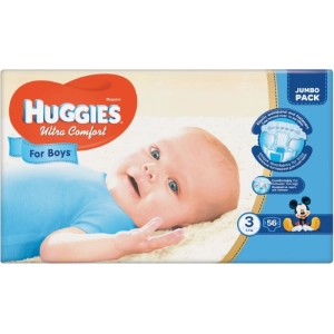 Huggies Ultra Fraldas Comfort Boy 3/56 peças