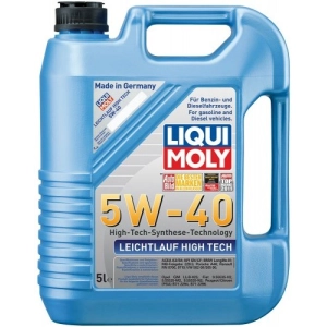 Óleo do motor Liqui Moly Leichtlauf High Tech 5W-40 5L