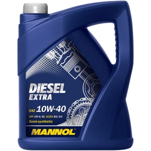 Óleo de motor Mannol Diesel Extra 10W-40 5L