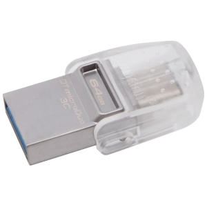 Unidade flash USB Kingston DataTraveler microDuo 3C 64Gb