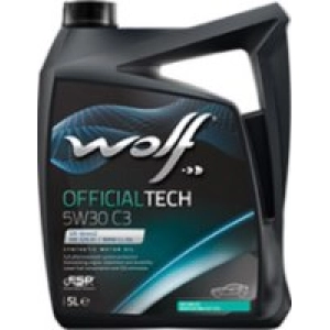 Óleo do motor WOLF Officialtech 5W-30 C3 5L