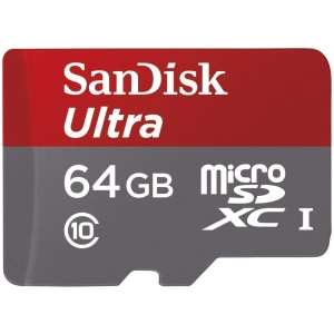 Cartão de Memória SanDisk Ultra microSDXC UHS-I 64Gb