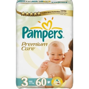 Fraldas Pampers Premium Care 3