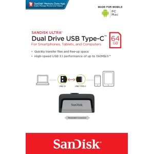 SanDisk Ultra Dual Drive USB Type-C 128Gb